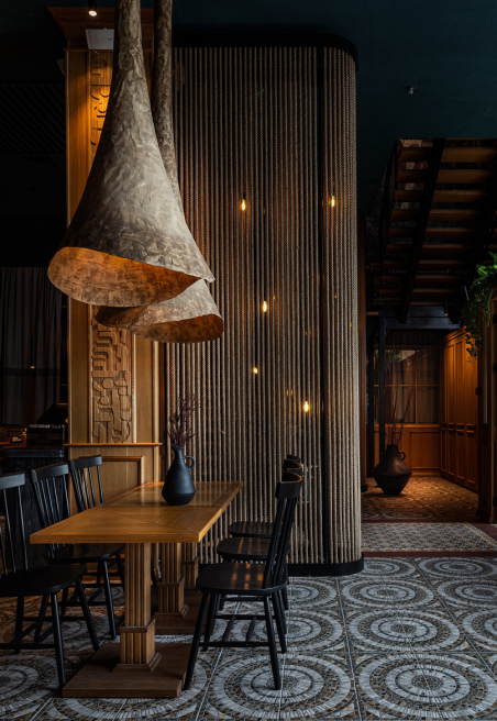 Посмотреть съемку: Ресторан Казан-Мангал, опубликован в Elle decoration